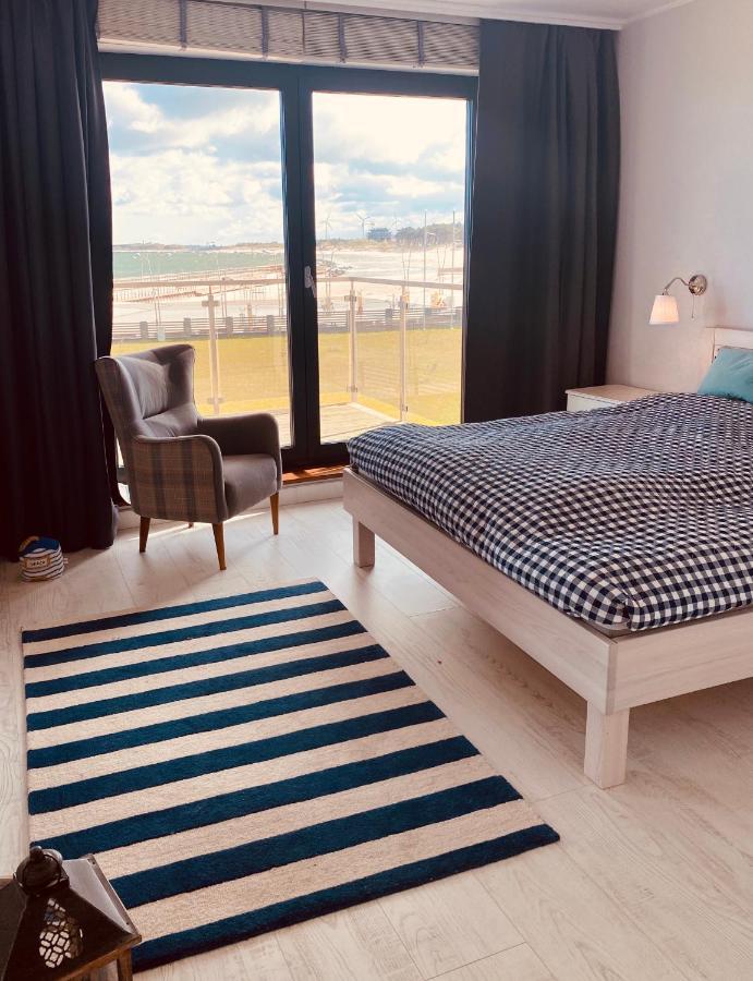 Apartament Blekitny Przy Latarni Дарлово Экстерьер фото