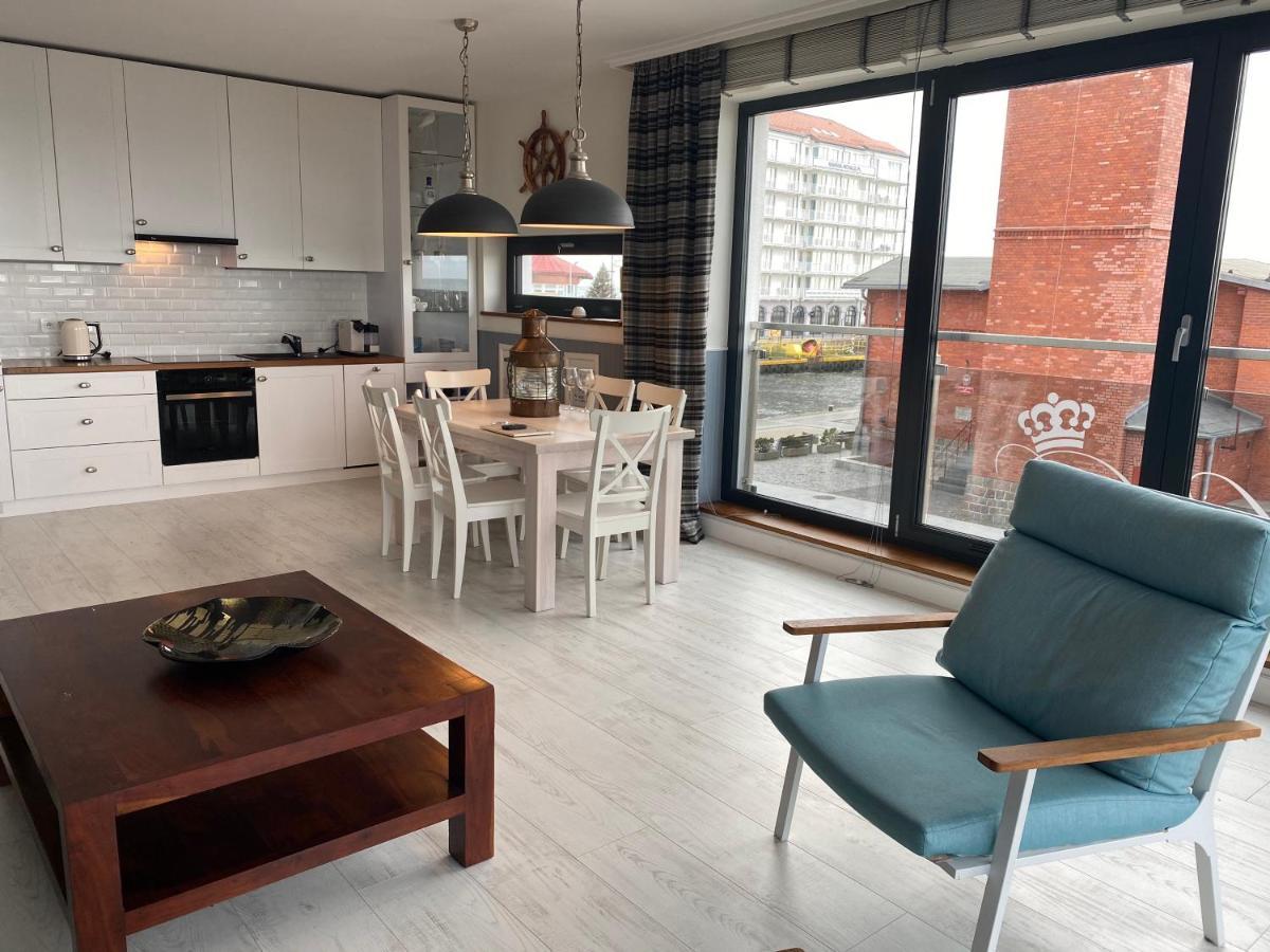 Apartament Blekitny Przy Latarni Дарлово Экстерьер фото