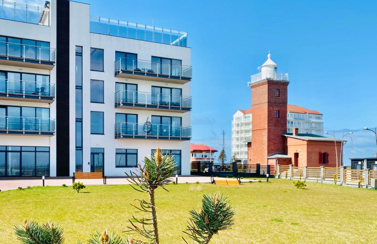 Apartament Blekitny Przy Latarni Дарлово Экстерьер фото