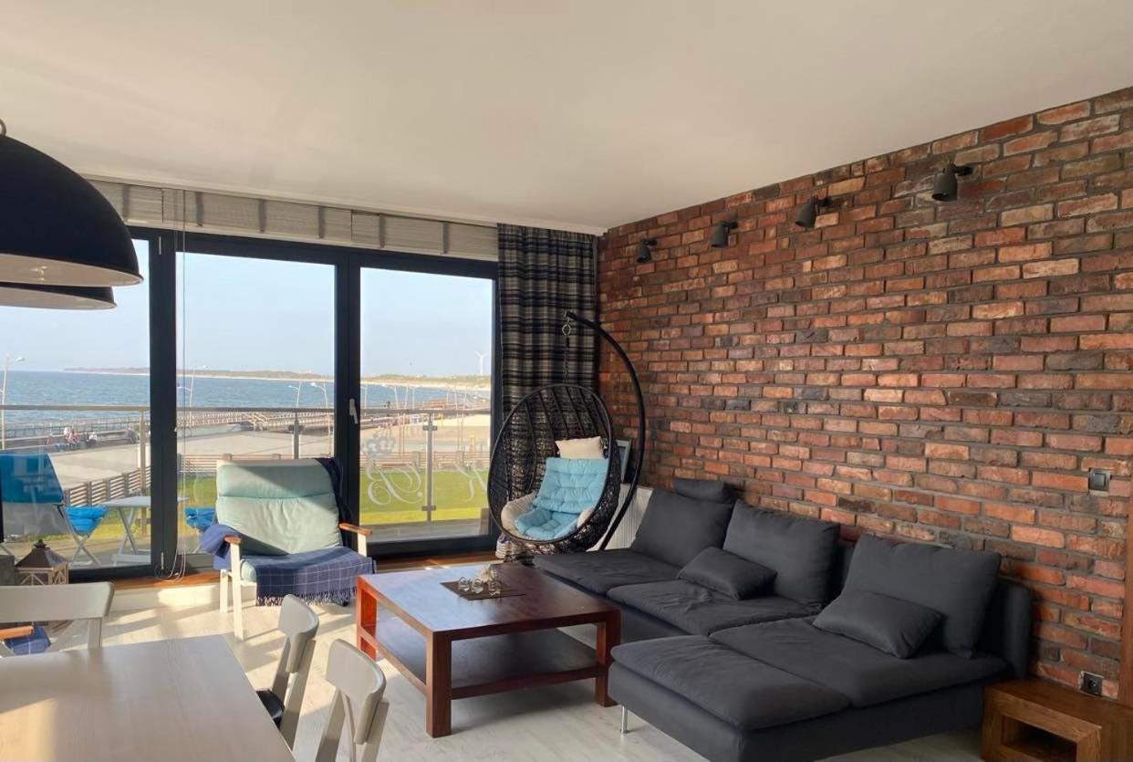 Apartament Blekitny Przy Latarni Дарлово Экстерьер фото
